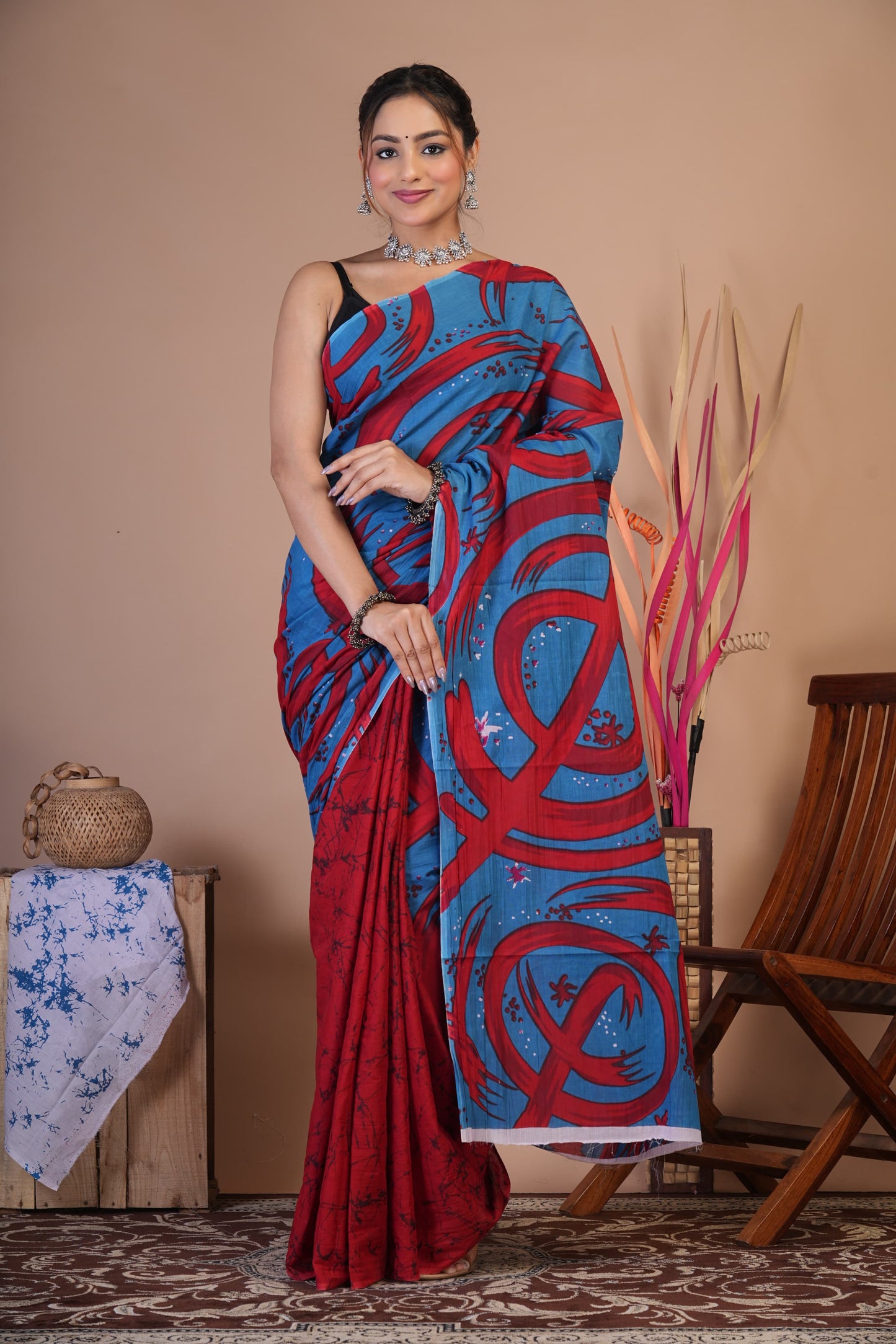 Royal Fusion Cotton Saree