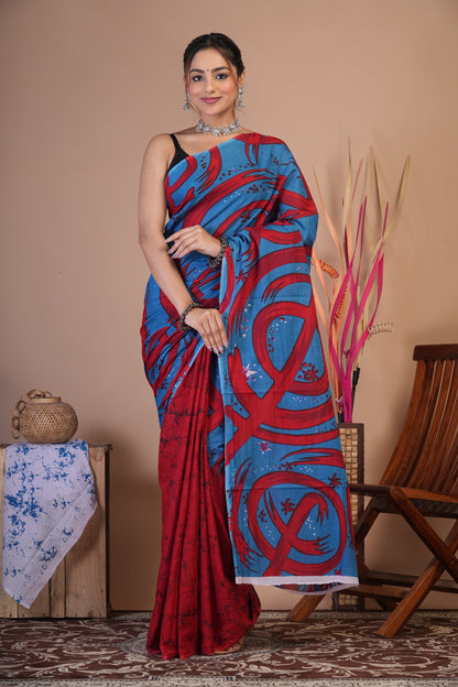 Royal Fusion Cotton Saree
