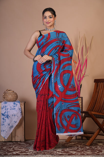 Royal Fusion Cotton Saree